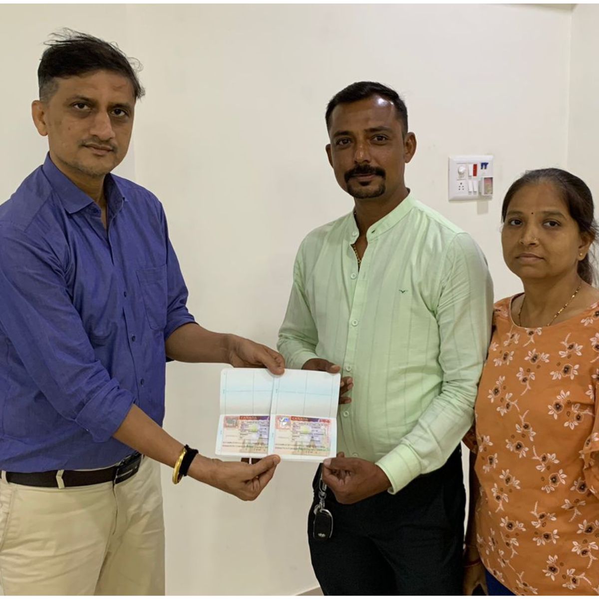 CANADA Visitor Visa - Mr & Mrs Dhirenkumar Rameshbhai Patel - CANADA Consultant in Surat