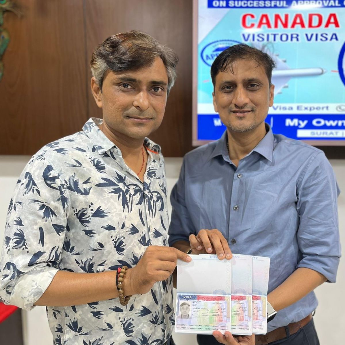 CANADA Visitor Visa - Mrs.Isha Gautamkumar Raval- CANADA Consultant in Surat