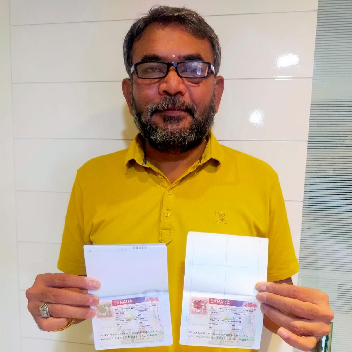 CANADA Visitor Visa - Mr& Mrs Kalpeshbhai Jagdishbhai Jikkar - CANADA Consultant in Surat