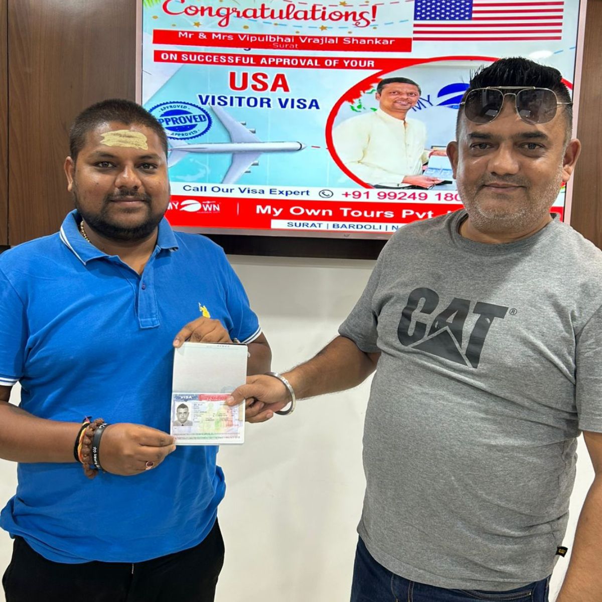 USA Visitor Visa - Mrs. Dharmishtha Subhash Patil - USA Consultant in Surat